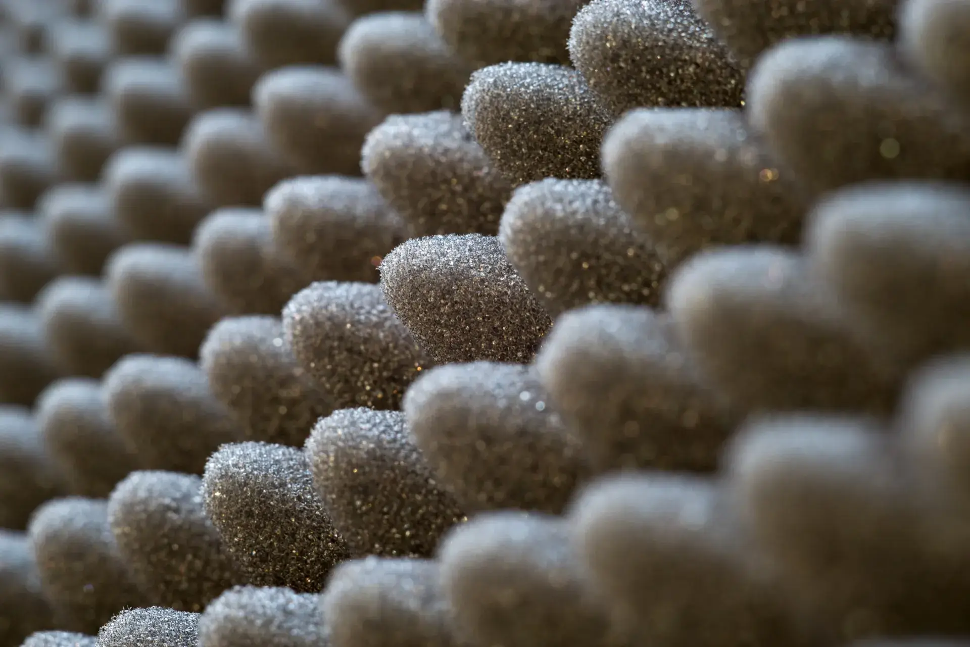 Acoustic foam panel installation