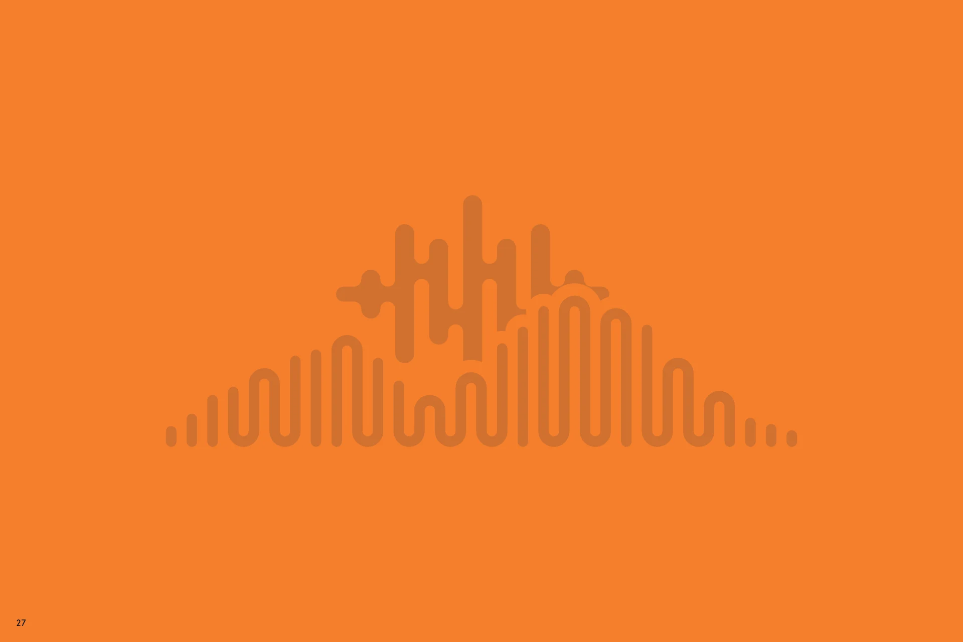 Abstract acoustic wave background