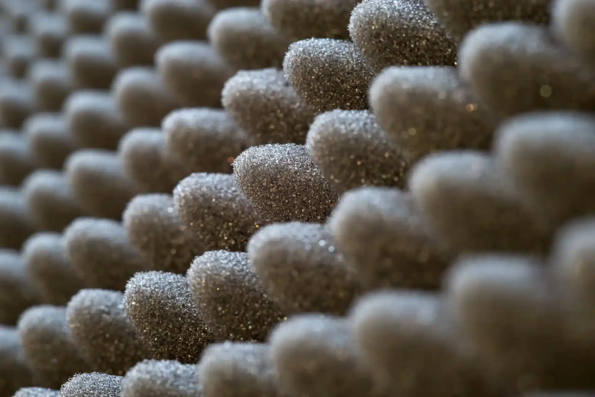 Sound insulation material close-up texture