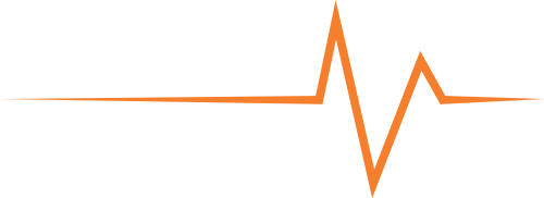 Decorative sound wave line