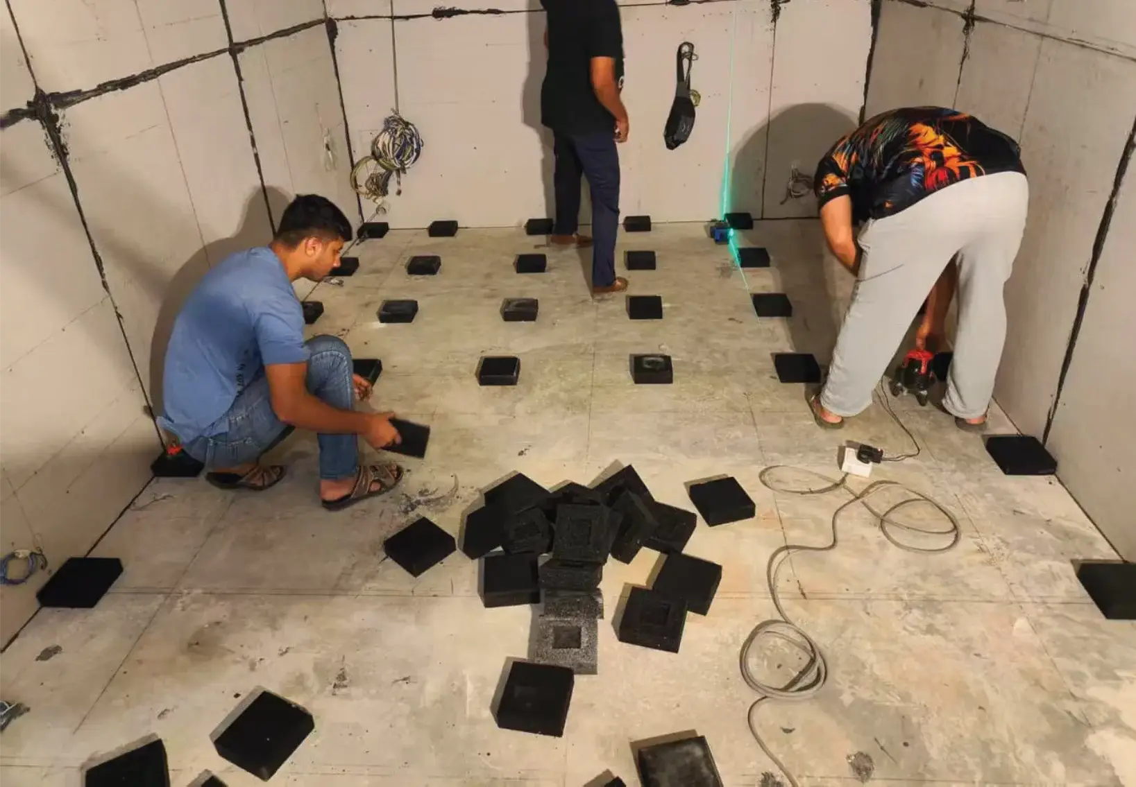 Completed home entertainment room in Sungai Petani